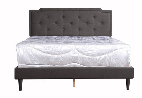 Queen Fabric Upholstered Foam Filled Bed Frame - Omega Lifestyles