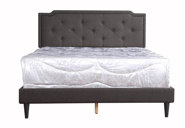 Queen Fabric Upholstered Foam Filled Bed Frame - Omega Lifestyles