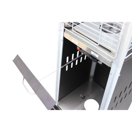 Commercial Grade Stainless Steel Pyramid Propane Patio Heater - Omega Lifestyles