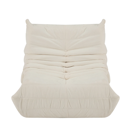 High-Density Foam Ergonomic Art Deco Bean Bag Chair - Omega Lifestyles