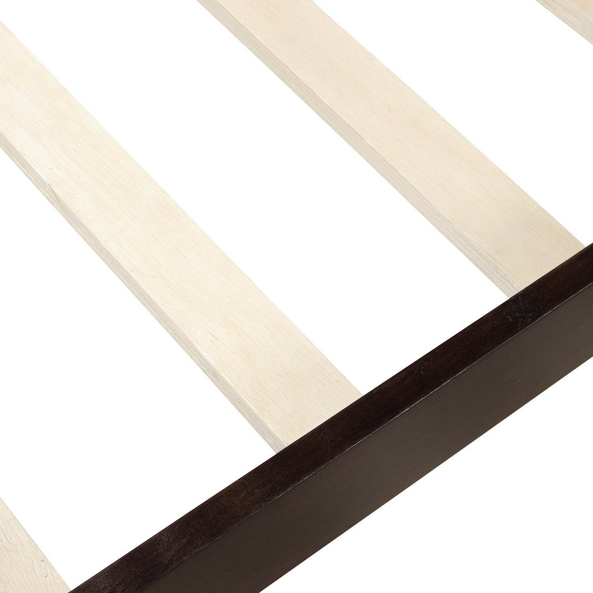 Twin Solid Wood Sleigh Platform Bed Frame With Headboard - Omega Lifestyles