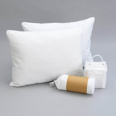 2-Piece Essentials Bedding Bundle With Pillows Sheet Protectors - Sleep Galleria