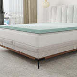 3-Inch Plush Memory Foam Twin Mattress Topper - Omega Lifestyles