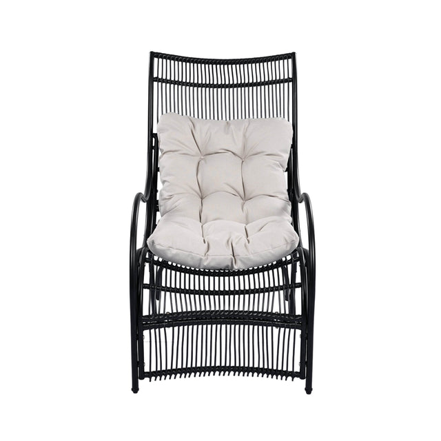 3-Piece Outdoor Wicker Patio Furniture Set With Cushions - Omega Lifestyles