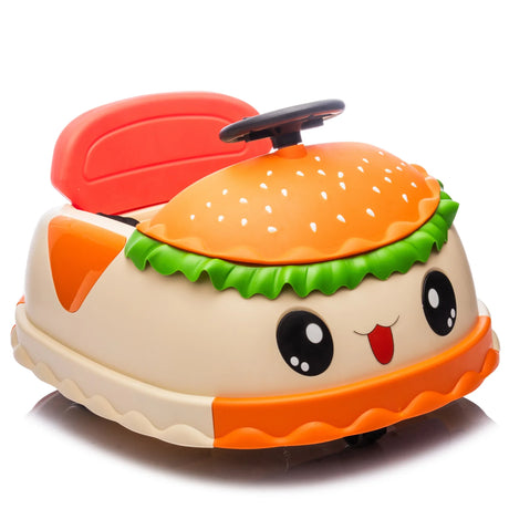 12V Kids Electric Ride-On Hamburger Car With Bluetooth - Omega Lifestyles