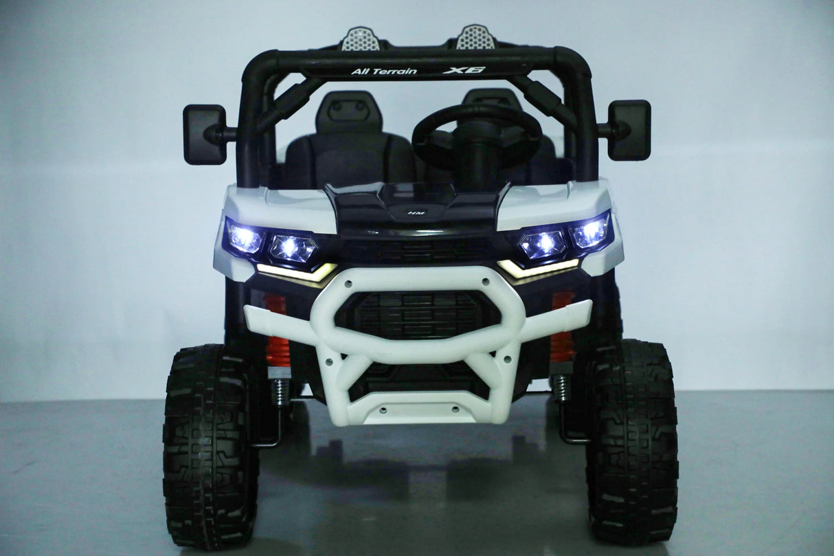 24V 2-Seater 4WD Electric Ride On Dump Truck with Remote - Omega Lifestyles