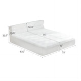 Full Medium Firm Cooling Polyester Blend Mattress With Trundle Bed - Omega Lifestyles