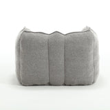 Soft Chenille High Resilient Foam Bean Bag Chair - Omega Lifestyles