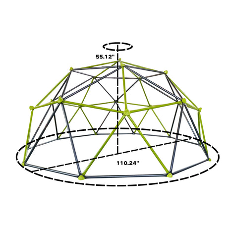 Kids Metal Climbing Frame With Colorful Climbing Stones - Omega Lifestyles