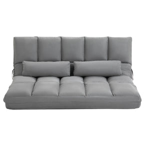 Adjustable Folding Floor Sofa Bed With 2 Pillows - Omega Lifestyles