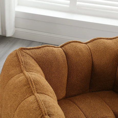 Soft Chenille Foam Bean Bag Chair For Adults - Omega Lifestyles