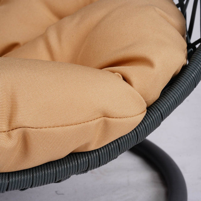 Indoor Hanging Cat Hammock Bed With Stand And Cushion - Omega Lifestyles