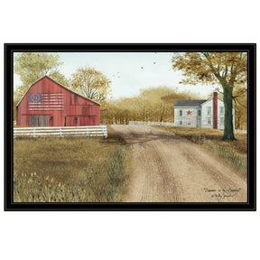 Multicolor Paper Framed Wall Art Summer Country Decor - Omega Lifestyles