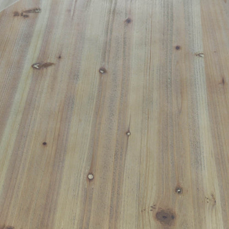 Vintage Barrel Shaped Fir Wood Storage Coffee Table - Sleep Galleria