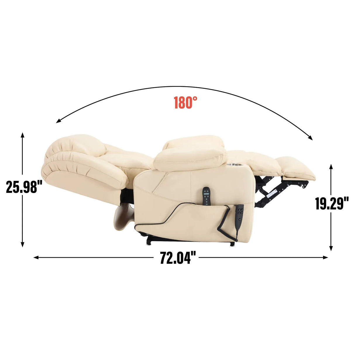 Dual Motor Power Lift Recliner Chair With Massage Heating - Omega Lifestyles