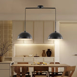 Industrial Modern Black Double Headed Adjustable Pendant Light - Omega Lifestyles