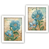 Set Of 2 Multicolor Paper Wall Art Vignette Posters - Omega Lifestyles