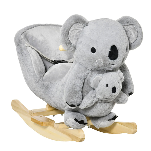 Kids Koala Ride-On Rocking Horse With Realistic Sounds - Omega Lifestyles
