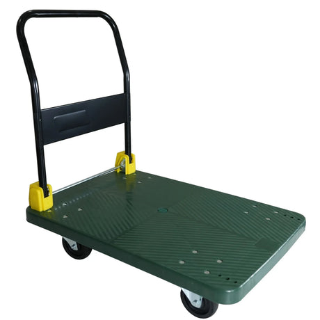 Foldable Steel Platform Truck Cart With Swivel Brake Wheels - Omega Lifestyles