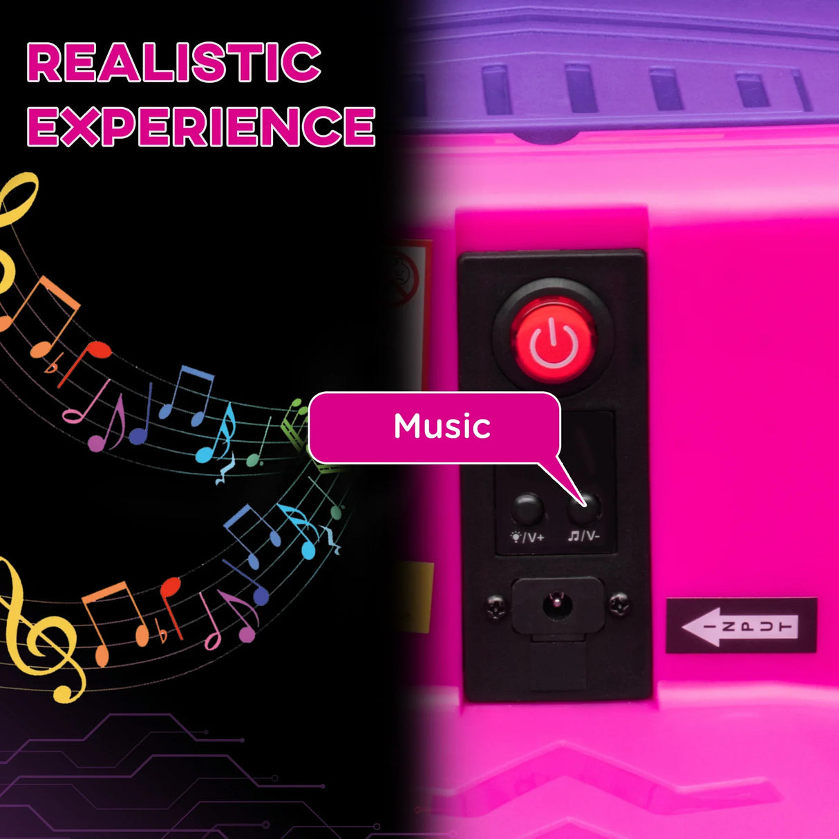 Kids Remote Control Toddler 12V Electric Bumper Car Toy - Omega Lifestyles