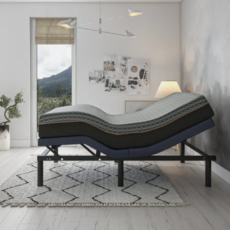Twin Bluetooth Steel Adjustable Bed Base with Massage - Omega Lifestyles