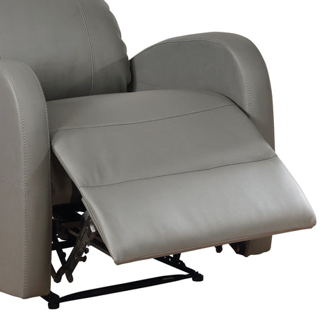 Electric Power Recliner Chair With USB Charging And Leather Upholstery - Omega Lifestyles