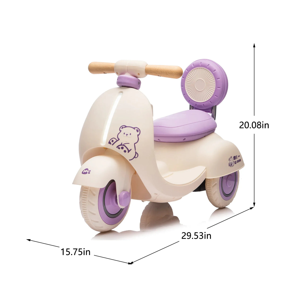 12V Kids Ride-On Electric Motorcycle Toddler Scooter - Omega Lifestyles