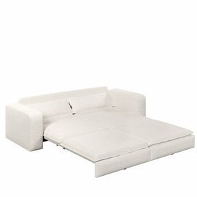3-in-1 Convertible Pull-Out Sleeper Sofa Bed With Pillows - Omega Lifestyles
