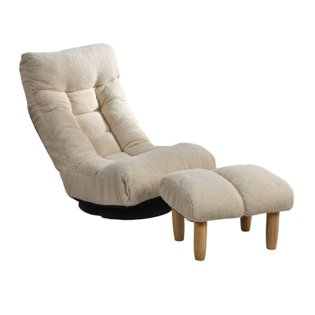 Adjustable Japanese Style Reclining Cotton Sofa Chair - Omega Lifestyles