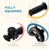 3-Wheel Toddler Ride-On Tricycle With Bell Indoor Outdoor - Omega Lifestyles