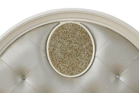 Queen Tufted Upholstered Wood Bed Frame With LED Lights - Omega Lifestyles