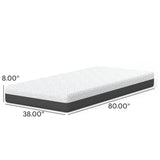 Firm 8-Inch Phase Change Cooling Foam Twin XL Mattress - Omega Lifestyles