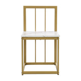 Modern 7-Piece Dining Table Set With Six Chairs - Omega Lifestyles