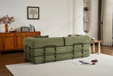 Convertible Corduroy 4-in-1 Sleeper Sofa Bed - Omega Lifestyles