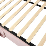 Twin Upholstered Daybed With Pop-Up Trundle Pink - Omega Lifestyles