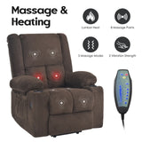 Power Lift Massage Heat Recliner Chair With USB Ports - Omega Lifestyles