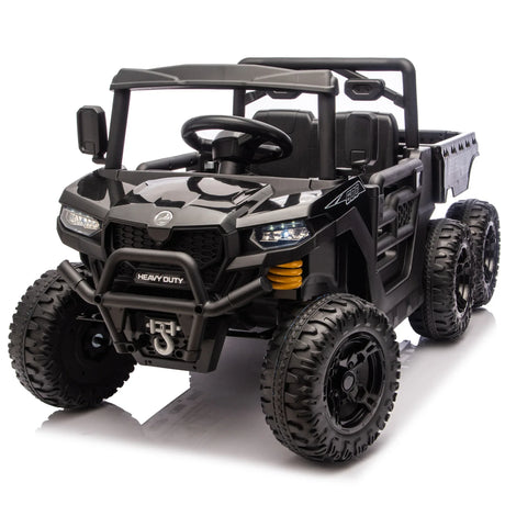 Kids 24V 4WD Six-Wheel Electric Remote Control Truck - Omega Lifestyles
