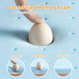 4-Inch Cooling Gel Copper Foam Twin Mattress Topper - Omega Lifestyles