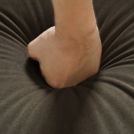 Light Brown Velvet 360° Swivel Adjustable Backrest Recliner - Omega Lifestyles