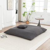 Soft Corduroy Foam Floor Bean Bag Chair - Omega Lifestyles