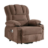 Power Electric Soft Massage Lift Lounge Chair With Heating - Omega Lifestyles