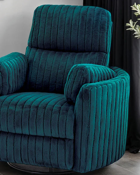 Power Recliner Glider Swivel Chair With Pillow Fill - Omega Lifestyles