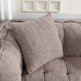 Chenille High Resilience Foam Cozy Bean Bag Chair - Omega Lifestyles