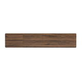 Modern Walnut TV Stand With Soft-Close Doors and Storage - Omega Lifestyles