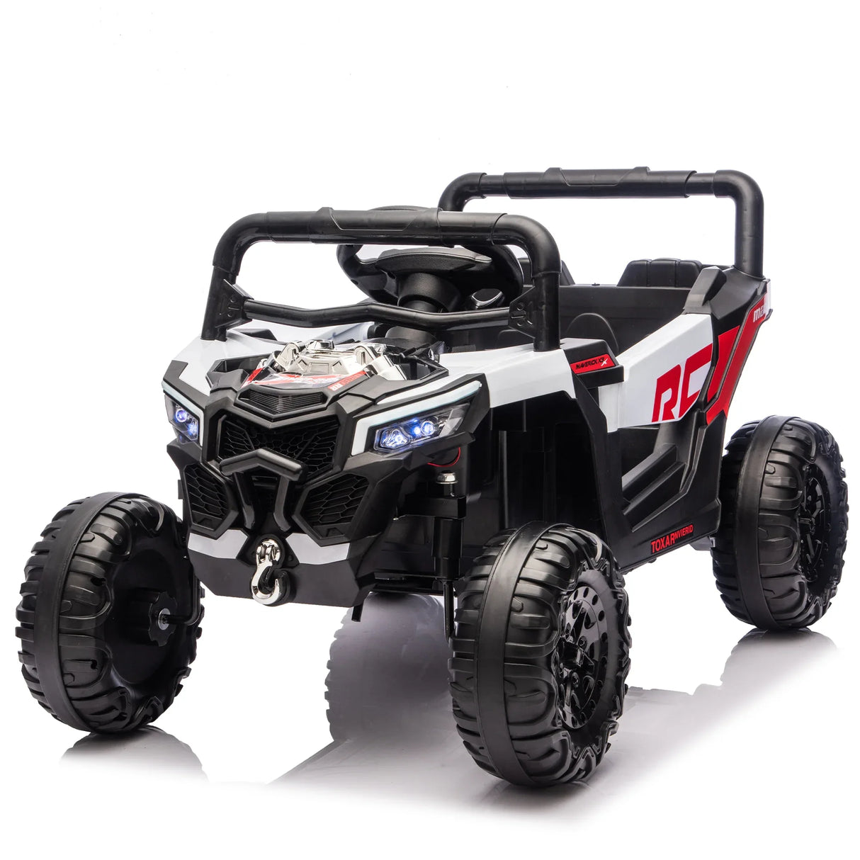 12V Kids Ride On Electric UTV With LED Lights and Music - Omega Lifestyles