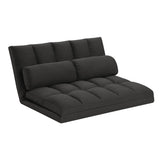 3-Fold Folding Foam Sofa Bed Mattress With Pillows - Omega Lifestyles