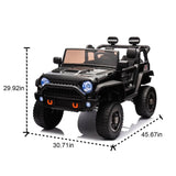 24V Two-Seater Kids Ride-On Truck With Bluetooth Remote Control - Omega Lifestyles