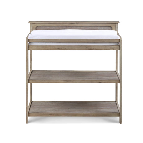 Grayson Solid Wood Nursery Changing Table With Storage Shelves - Omega Lifestyles