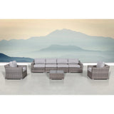 Fully Assembled Outdoor Wicker Seating Group With Cushions - Omega Lifestyles