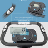 Folding Magnetic Resistance Adjustable Upright Recumbent Exercise Bike - Omega Lifestyles